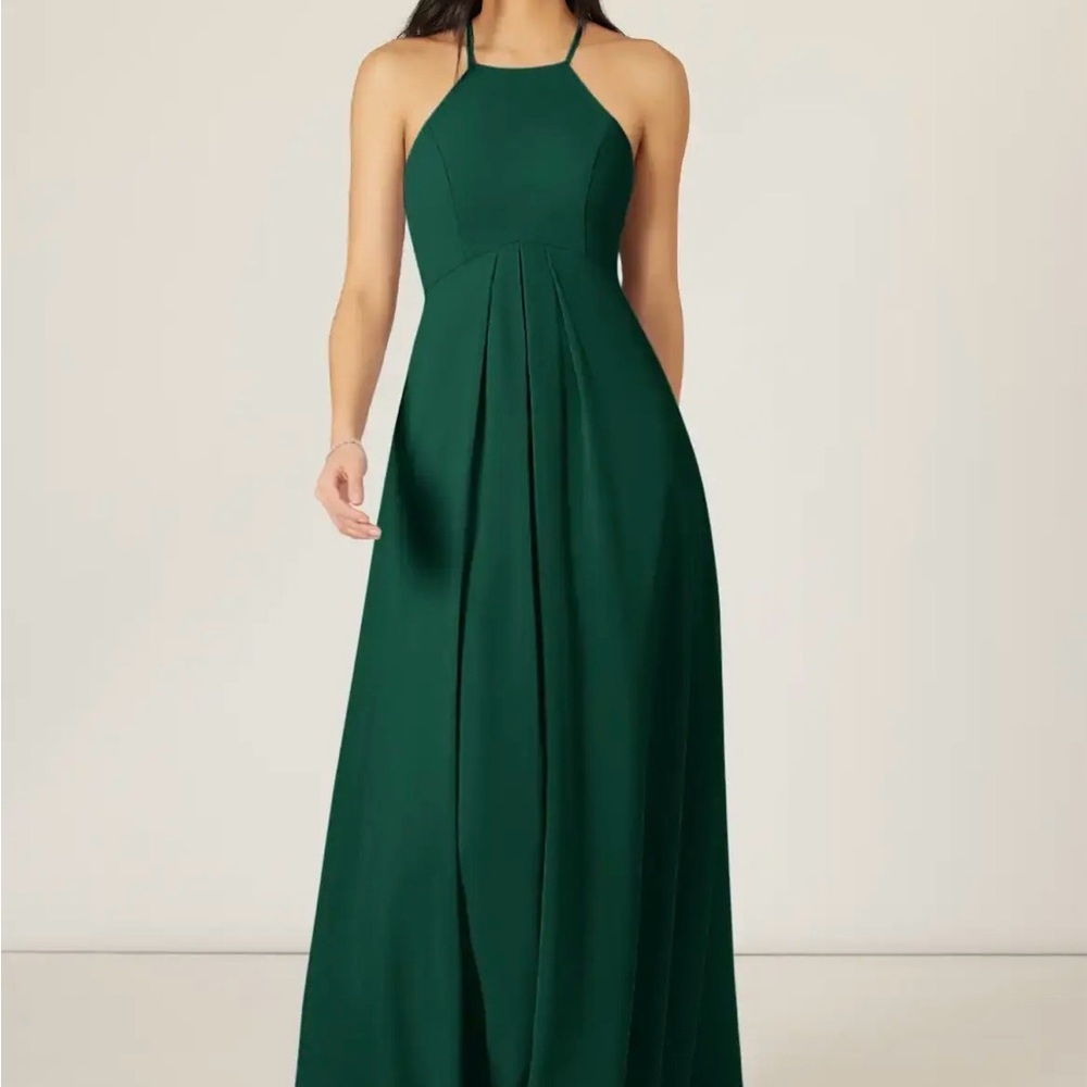 Azazie Forest Green Bridesmaid Dress